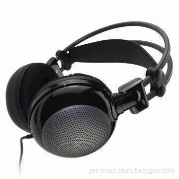 DJ Headphones with 20Hz to 20kHz Frequency Range, Suitable for MP3/MP4 Players/iPod/DVD/CD